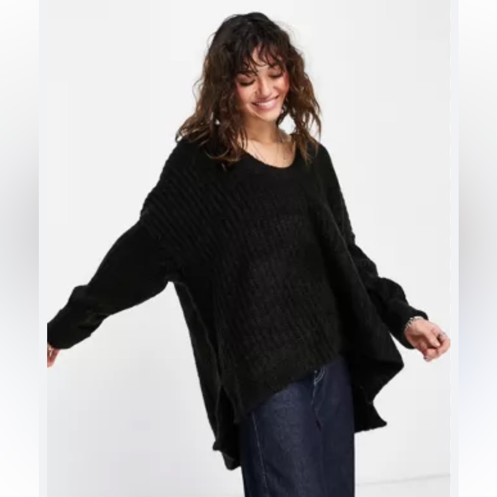 Free People Blue Bell Sweater